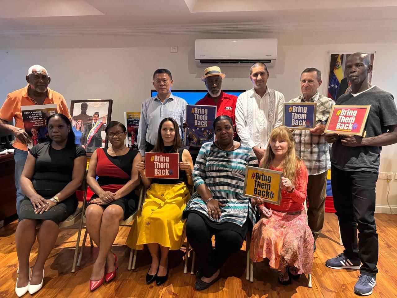 Movimientos de solidaridad en Santa Lucía ratifican respaldo al pueblo venezolano